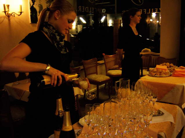 Prosecco Empfang