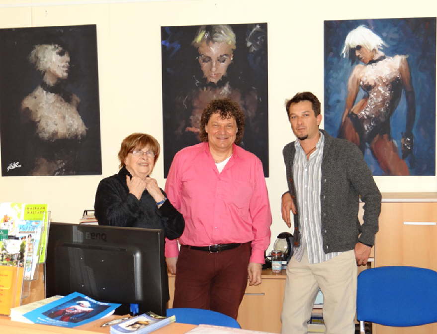 Luise Busch, Armin Schanz, Udo Hrner (Kurator)