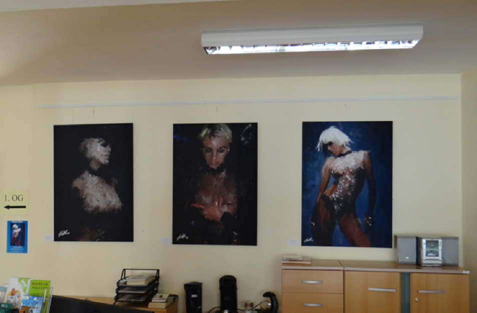 Blick in die Ausstellung
