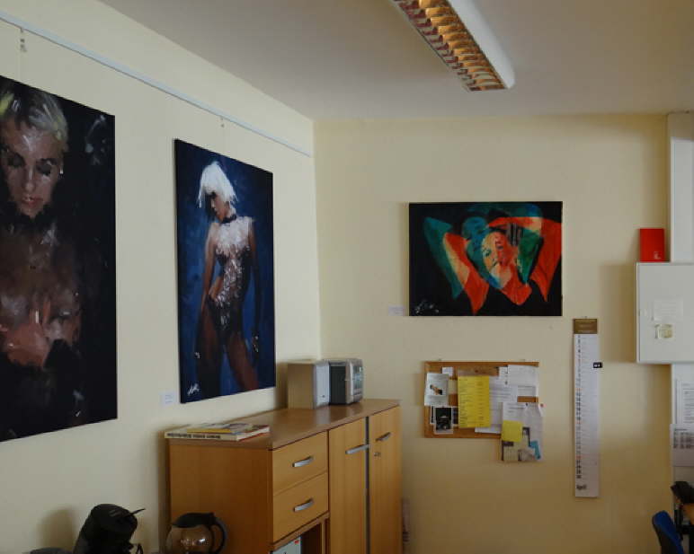 Blick in die Ausstellung
