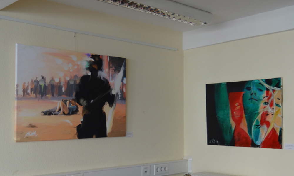 Blick in die Ausstellung