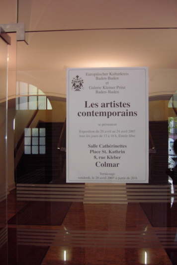 Ausstellungsplakat Katharinensaal