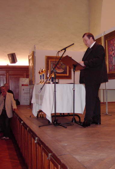Ansprache des Galeristen